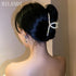 New Fashion Hair Claw Crystal Geometric Shark Clip